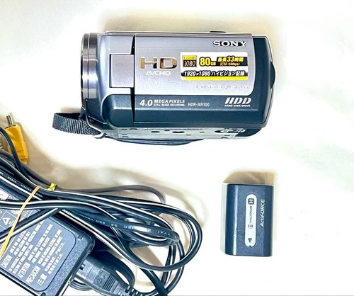 Sony hdr xr100 videocamera - sony,