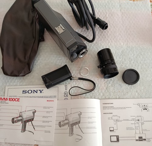 Sony video camera hvm 100ce - sony,
